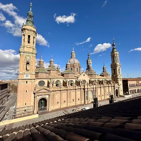 La Plaza Del Pilar Apartment Zaragoza Exterior photo